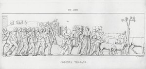 La Colonne Trajane - Italian School