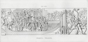 La Colonne Trajane (gravure) - Italian School