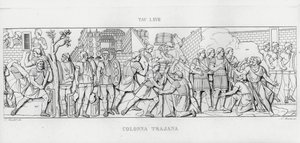 La Colonne Trajane (gravure) - Italian School