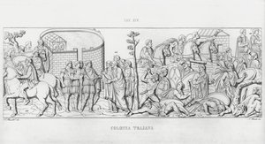 La Colonne Trajane - Italian School