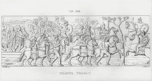 La Colonne Trajane - Italian School