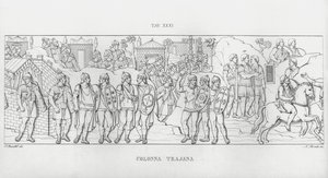 La Colonne Trajane - Italian School