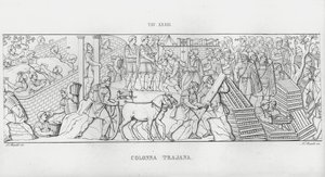 La Colonne Trajane - Italian School