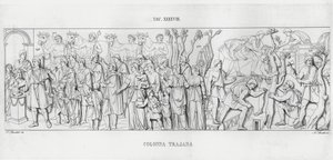 La Colonne Trajane - Italian School