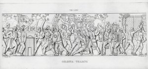 La Colonne Trajane - Italian School