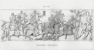 La Colonne Trajane - Italian School