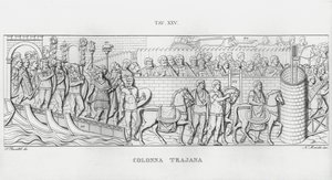 La Colonne Trajane - Italian School