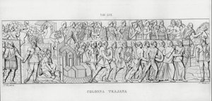 La Colonne Trajane - Italian School