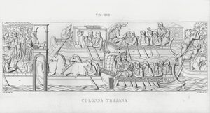 La Colonne Trajane - Italian School
