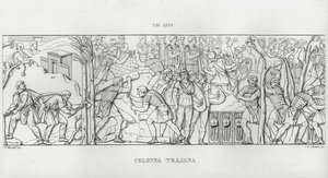 La Colonne Trajane - Italian School