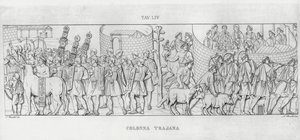 La Colonne Trajane (gravure) - Italian School