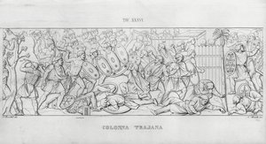 La Colonne Trajane - Italian School