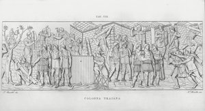 La Colonne Trajane - Italian School