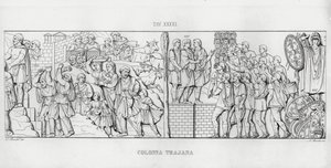 La Colonne Trajane - Italian School