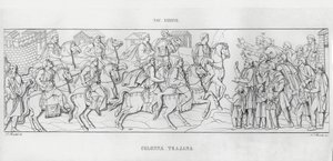 La Colonne Trajane - Italian School