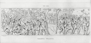 La Colonne Trajane - Italian School