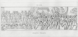 La Colonne Trajane - Italian School