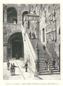 La Cour du Bargello, Ancien Palais du Podestat, aujourd