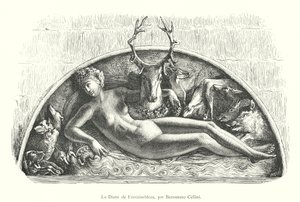 La Diane de Fontainebleau, par Benvenuto Cellini - Italian School