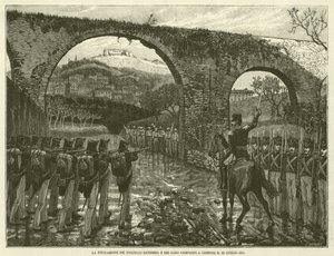 La Fucilazione dei Fratelli Bandiera e Dei Loro Compagni a Cosenza il 25 Luglio 1844 (gravure) - Italian School