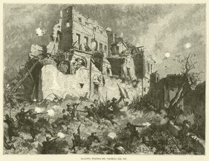 La Lutte Titanesque du Vaisseau (gravure) - Italian School