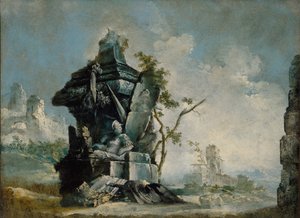 Paysage (Capriccio) vers 1780