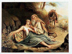 Le Bon Samaritain - dans « Aurea Bibbia classica: storia della rivelazione divina nell