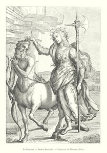 Le Centaure, Sandro Botticelli, Collections de Florence, Pitti