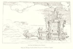 Le Char de Vénus et des Amours, Fêtes du mariage du Grand-Duc François et de Bianca Capello - Italian School