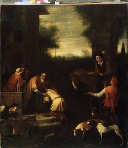 Le retour du fils prodigue - Italian School