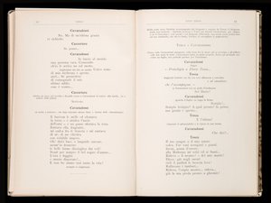 Libretto della Tosca par Giacomo Puccini, Édition Ricordi, Italie - Italian School