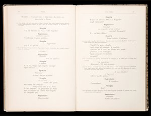 Libretto della Tosca par Giacomo Puccini, Edition Ricordi, Italie - Italian School