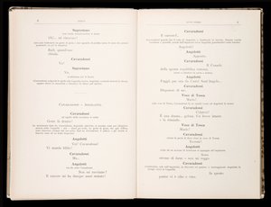Libretto della Tosca par Giacomo Puccini, Édition Ricordi, Italie - Italian School