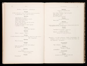 Libretto de Tosca, Édition Ricordi, Italie - Italian School