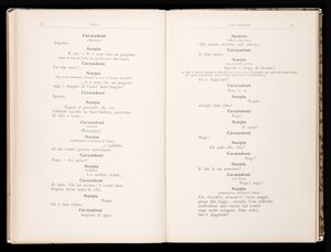 Libretto de Tosca, Édition Ricordi, Italie - Italian School