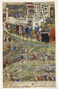Destruction des Templiers et mort du roi Philippe IV (1268-1314) de France, illustration de 