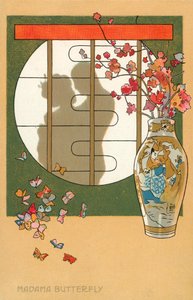 Madama Butterfly (lithographie couleur)