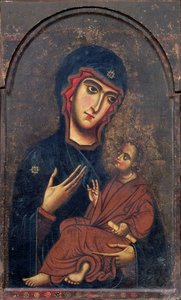 Madone et Enfant, connue sous le nom de Madone de Pise, École florentine - Italian School
