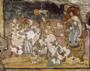 Martyr de Sainte Juliette et de son fils Saint Quiricus - Italian School