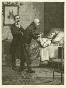 Mazzini Nelle Ultime Ore di Vita (gravure) - Italian School