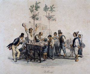 Vendeur de melons, Italie - Italian School