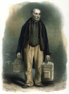 Métier milanais : un vendeur d
