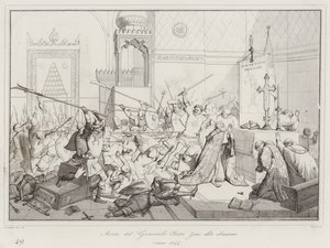 Mort du Général Pietro Zeno à Smyrne