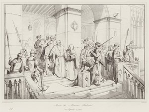 Mort de Marino Faliero - Italian School