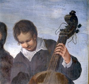 Musicien, détail - Italian School