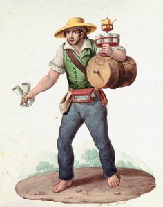Petits métiers napolitains : le vendeur ambulant d
