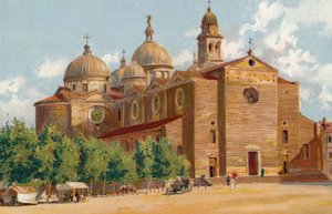 Padoue / Padoue : Basilique Sainte-Justine (chromolitho)