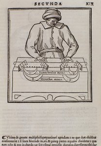 Page de Musica theorica par Lodovico Fogliani (1475?-1542) théoricien de la musique