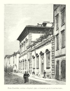 Palais Pandolfini, attribué à Raphael - Italian School