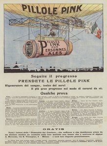 Pilules roses (lithographie couleur)
